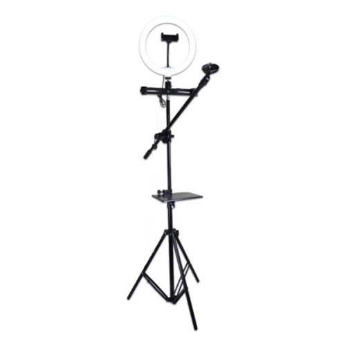 ARO DE LUZ CON SOPORTE PARA MICRO