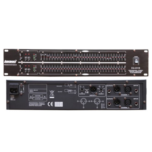 ECUALIZADOR DE 31 BANDAS LEXSEN EQ-231-B